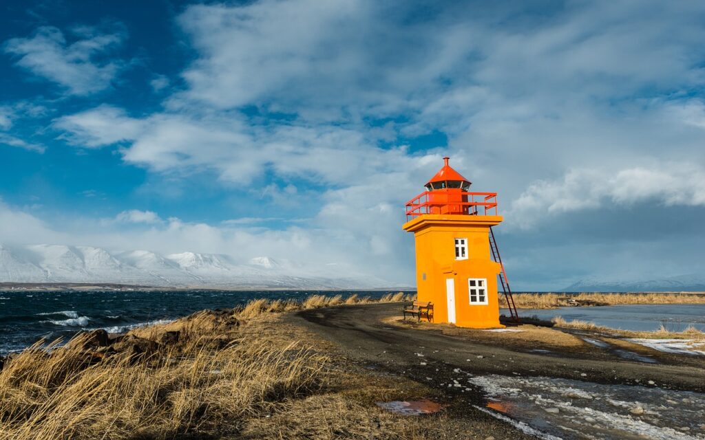 iceland, nature, lighthouse