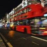 red double deck bus